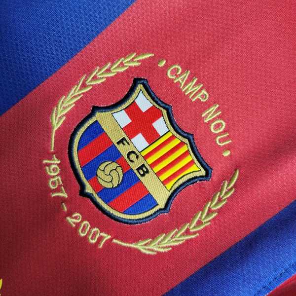 2007-08 Barcelona Home Retro S-XXL - Image 5