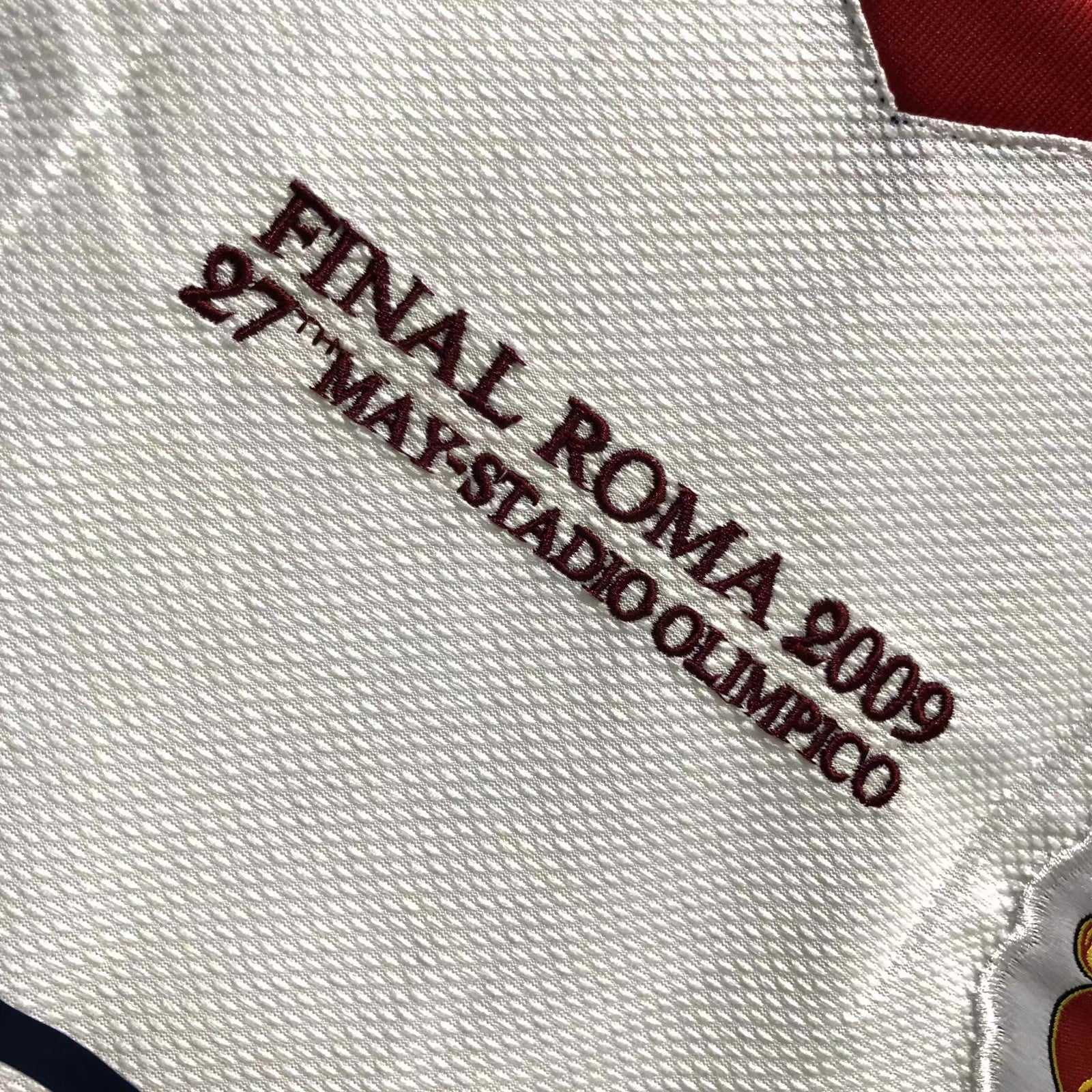 2008-09 Manchester United Away Champions League Edition Long Sleeve S-2XL - Image 4