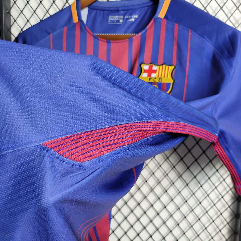2017-18 Barcelona Home Retro S-XXL - Image 5