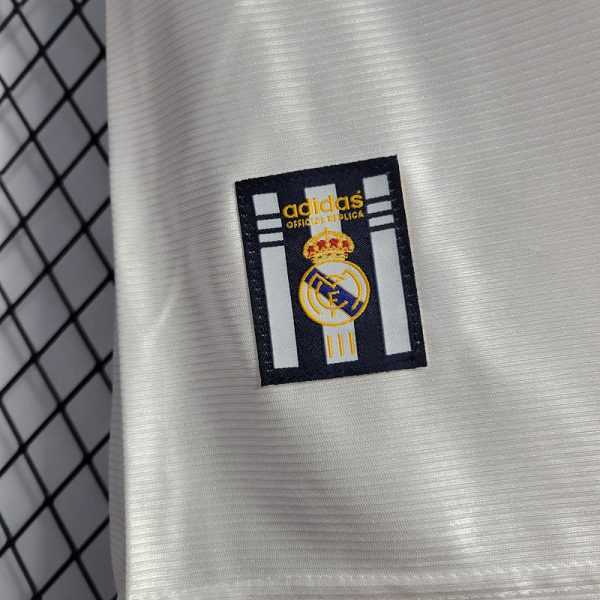 1998-00 Real Madrid home Retro Mesh material S-2XL - Image 8