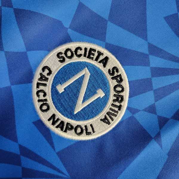 1991-93 Napoli Home Retro Size S-XXL - Image 4