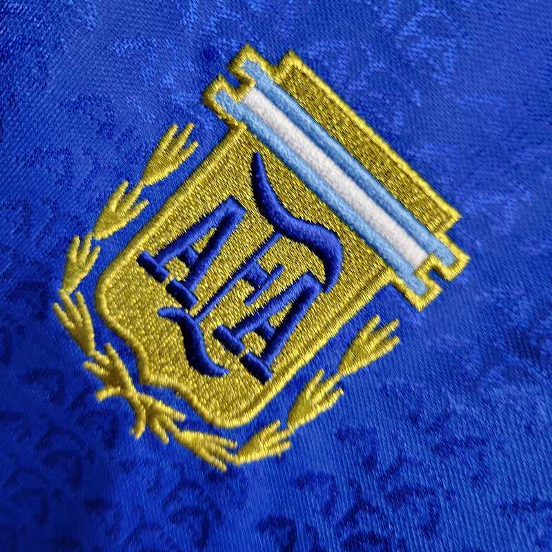 1994 Argentina Away retro S-2XL - Image 4