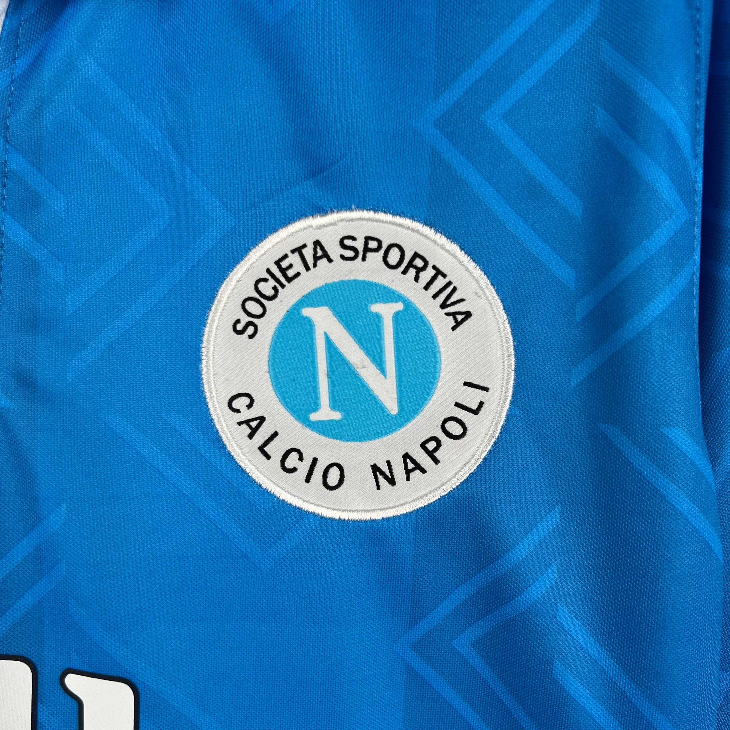 1993-94 Napoli Home Retro Size S-XXL - Image 4