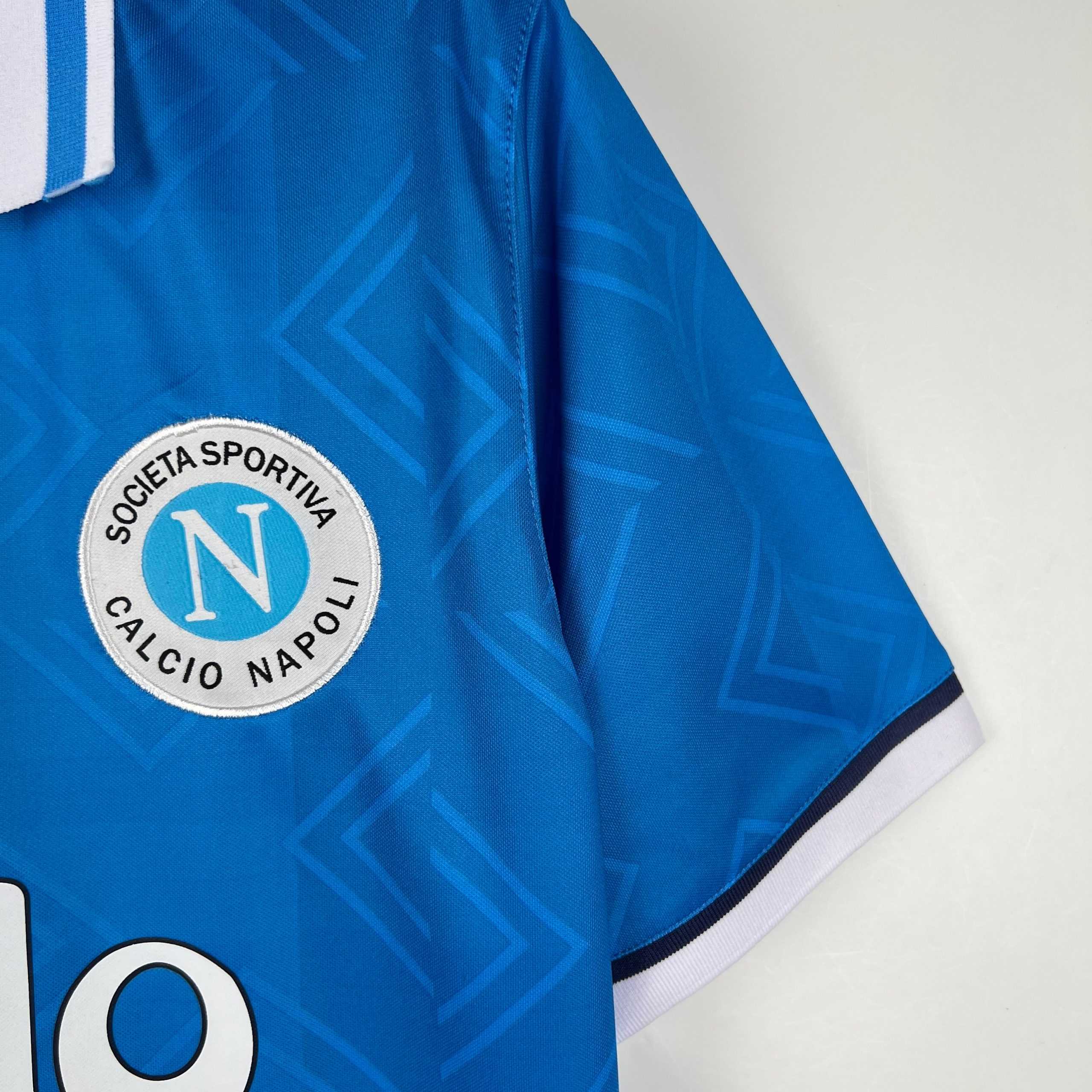 1993-94 Napoli Home Retro Size S-XXL - Image 5