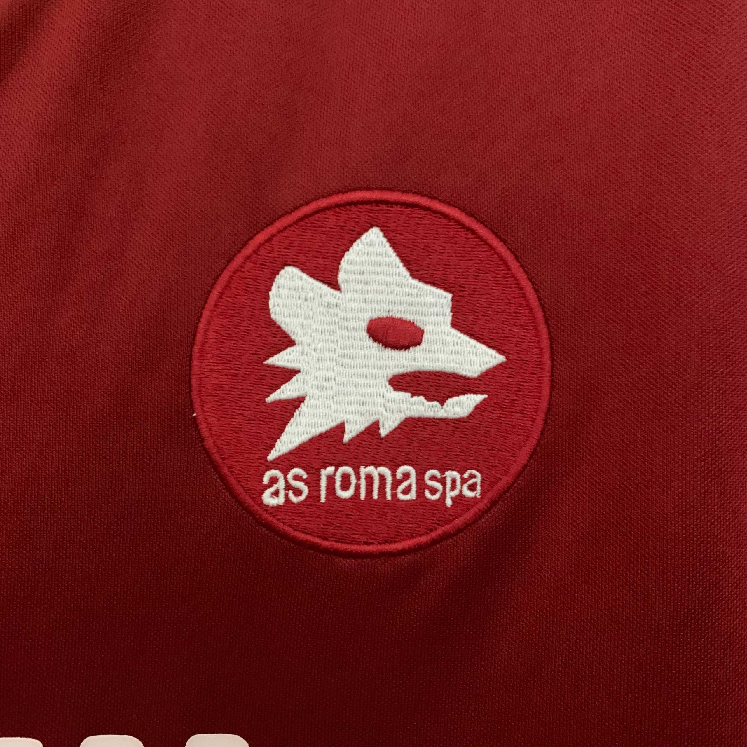 1989-90 Roma Home Retro S-2XL - Image 2