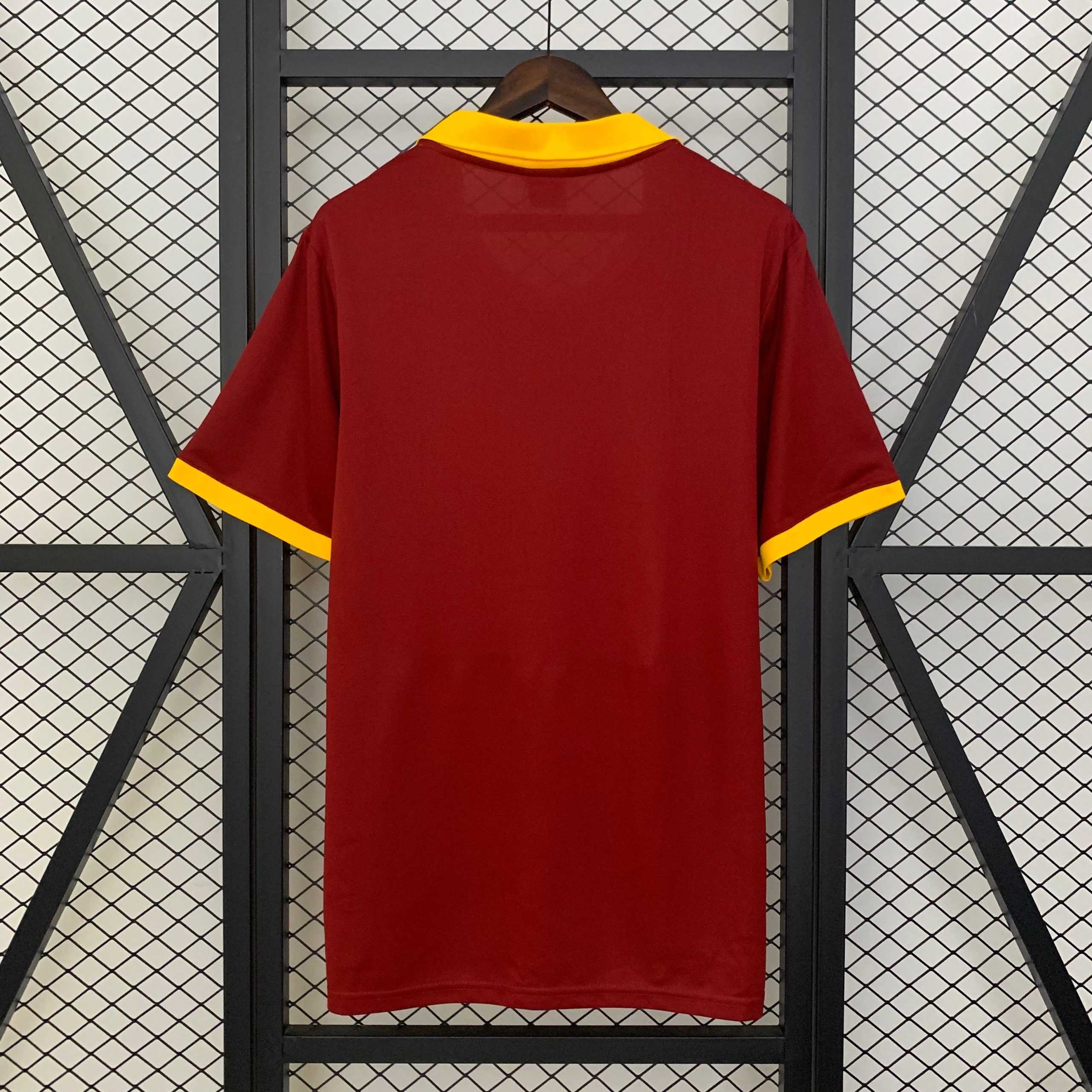 1989-90 Roma Home Retro S-2XL - Image 5