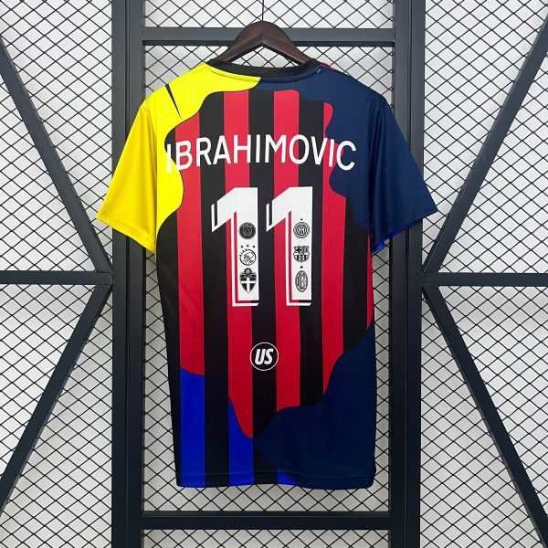 2025-26 AC Milan 11 Ibrahimovic Special S-2XL - Image 2