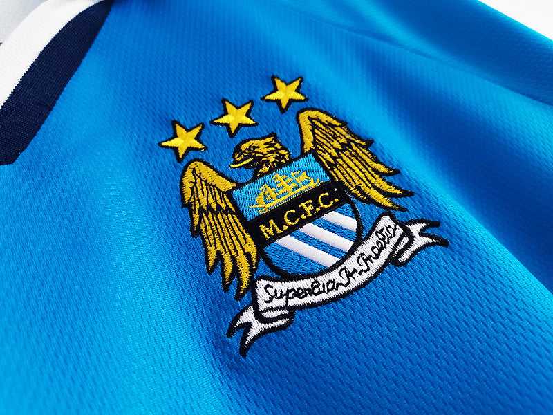 1997-99 Manchester City home Retro S-2XL - Image 3