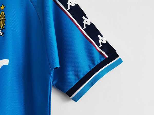 1997-99 Manchester City home Retro S-2XL - Image 4