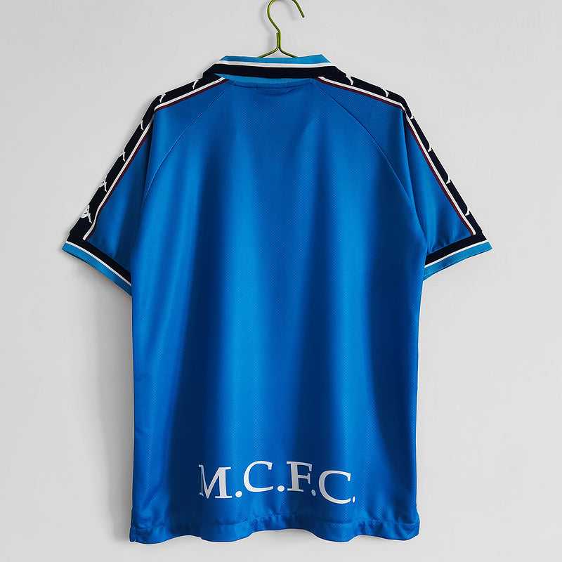 1997-99 Manchester City home Retro S-2XL - Image 2