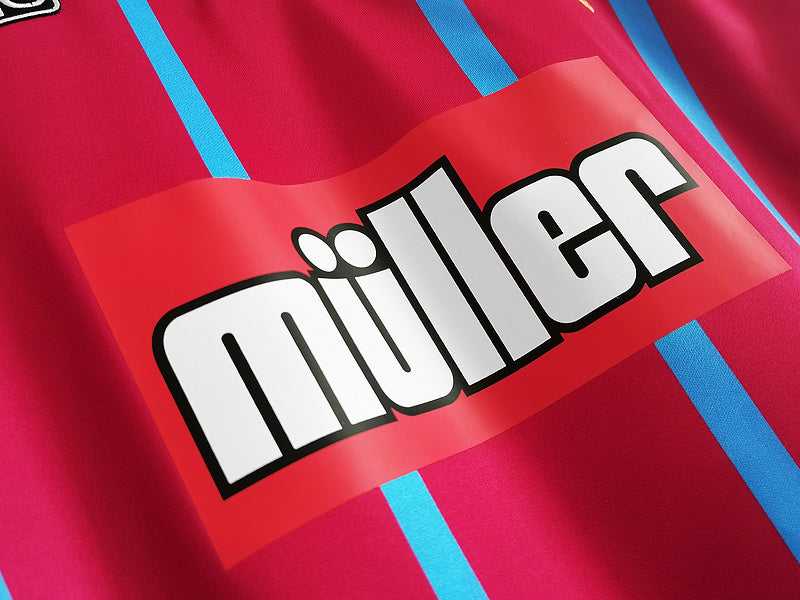 1993-95 Aston Villa Home Retro S-XXL - Image 5