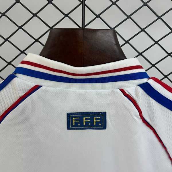 1998 France Away Retro Kids 16-28 - Image 6