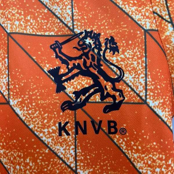 1988 Netherlands Home Retro Kids 16-28 - Image 3