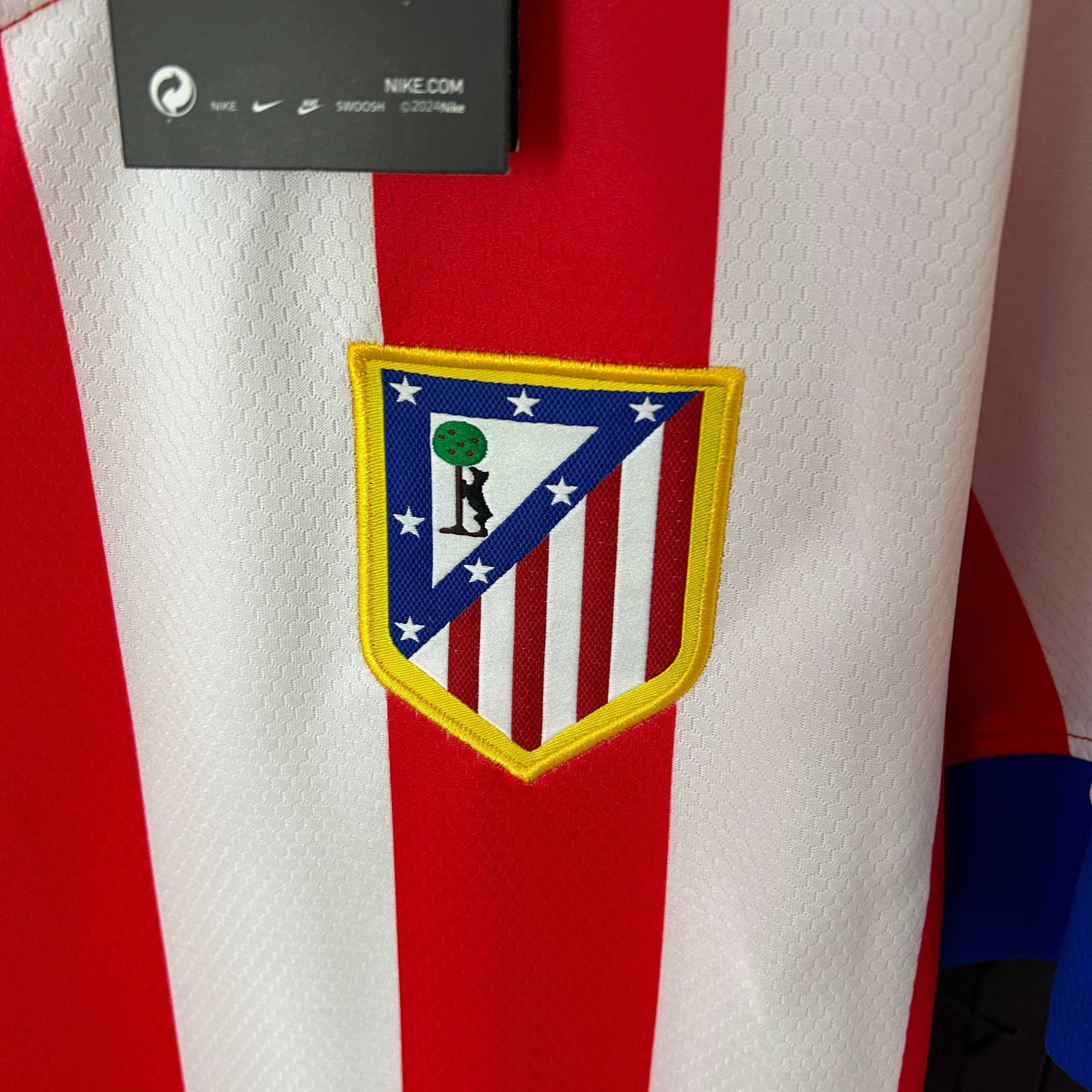 2012-13 Atletico Madrid Home Retro S-XXL - Image 3