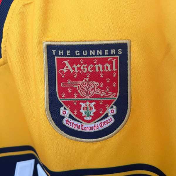 1997-99 Arsenal Away Retro S-2XL - Image 4