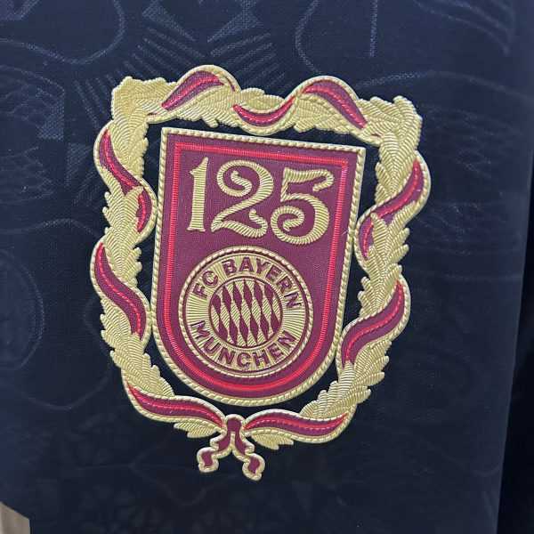 2025-26 Bayern Munich 125 Years Black S-XXL - Image 2
