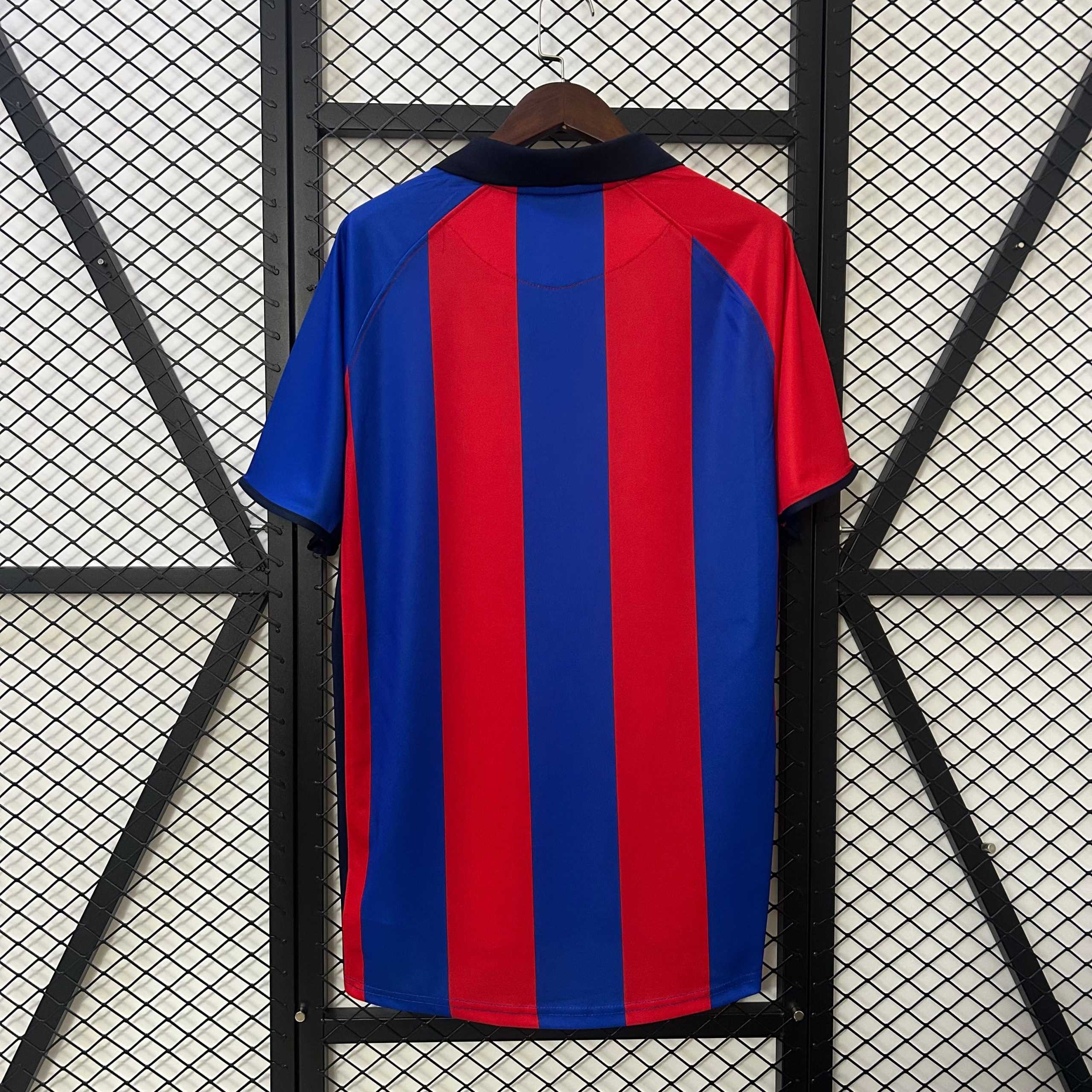 2001-02 Barcelona Home Retro S-2XL - Image 2