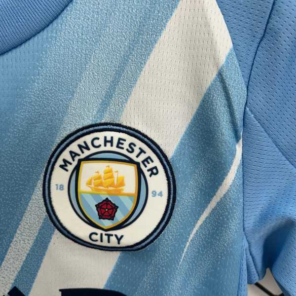 2025-26 Manchester City home Kids 16-28 - Image 4