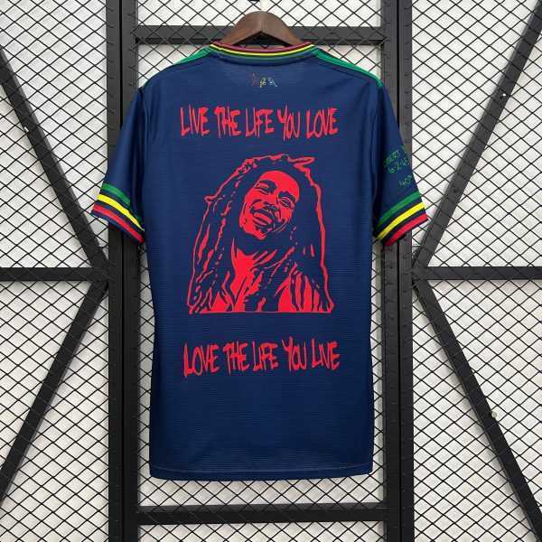 2025-26 Ajax Amsterdam Bob Marley 40th Blue S-2XL - Image 2