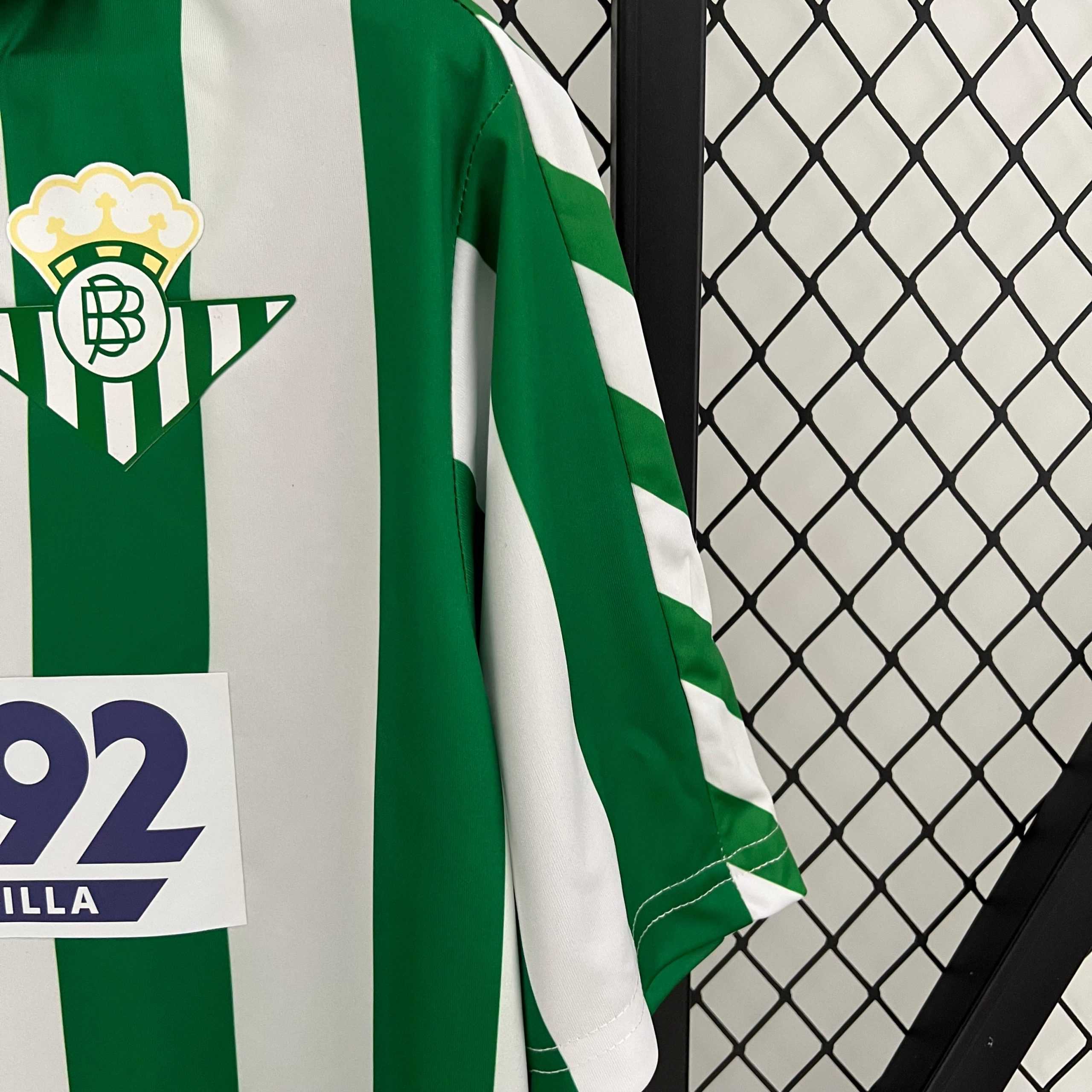 1988-89 Real Betis Home Retro S-XXL - Image 4