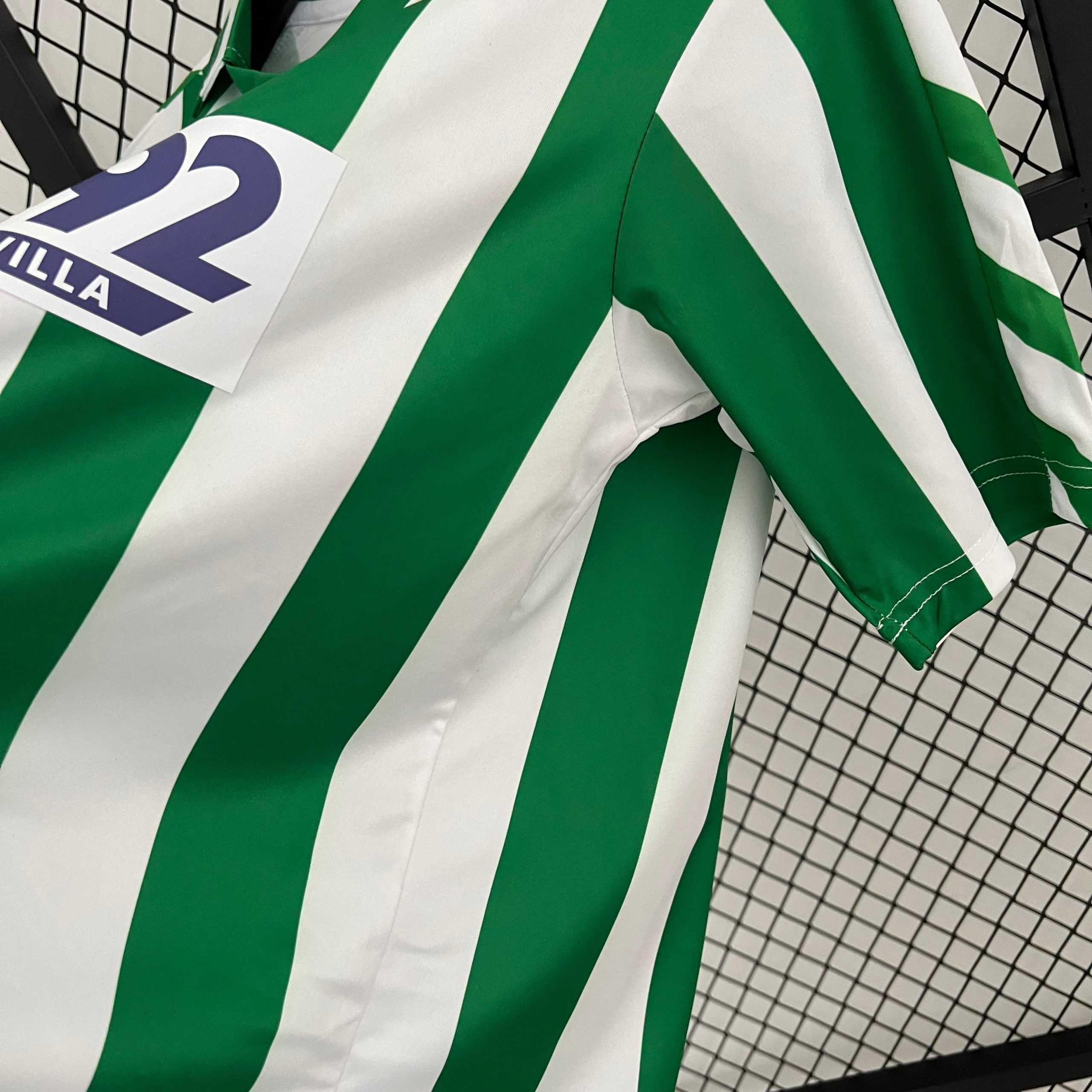 1988-89 Real Betis Home Retro S-XXL - Image 5