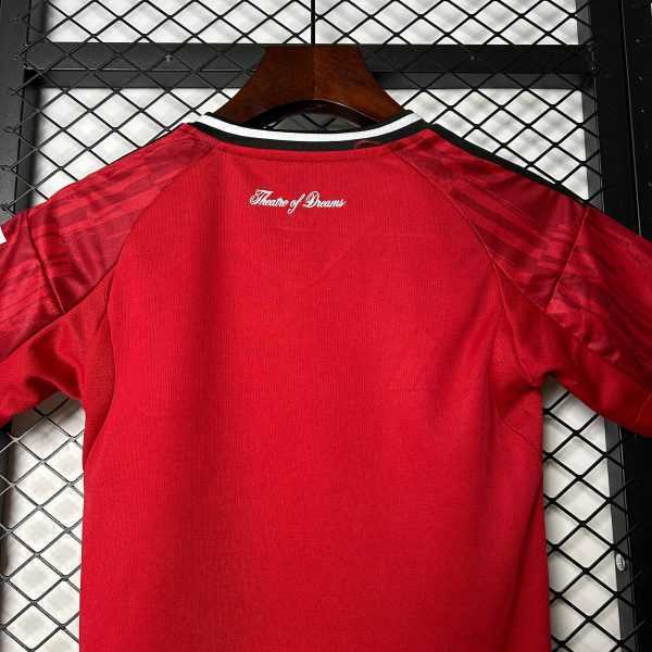 2025-26 Manchester United Home KIDS 16-28 - Image 6