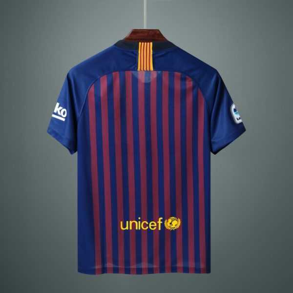 2018-19 Barcelona Home Retro S-XXL - Image 2