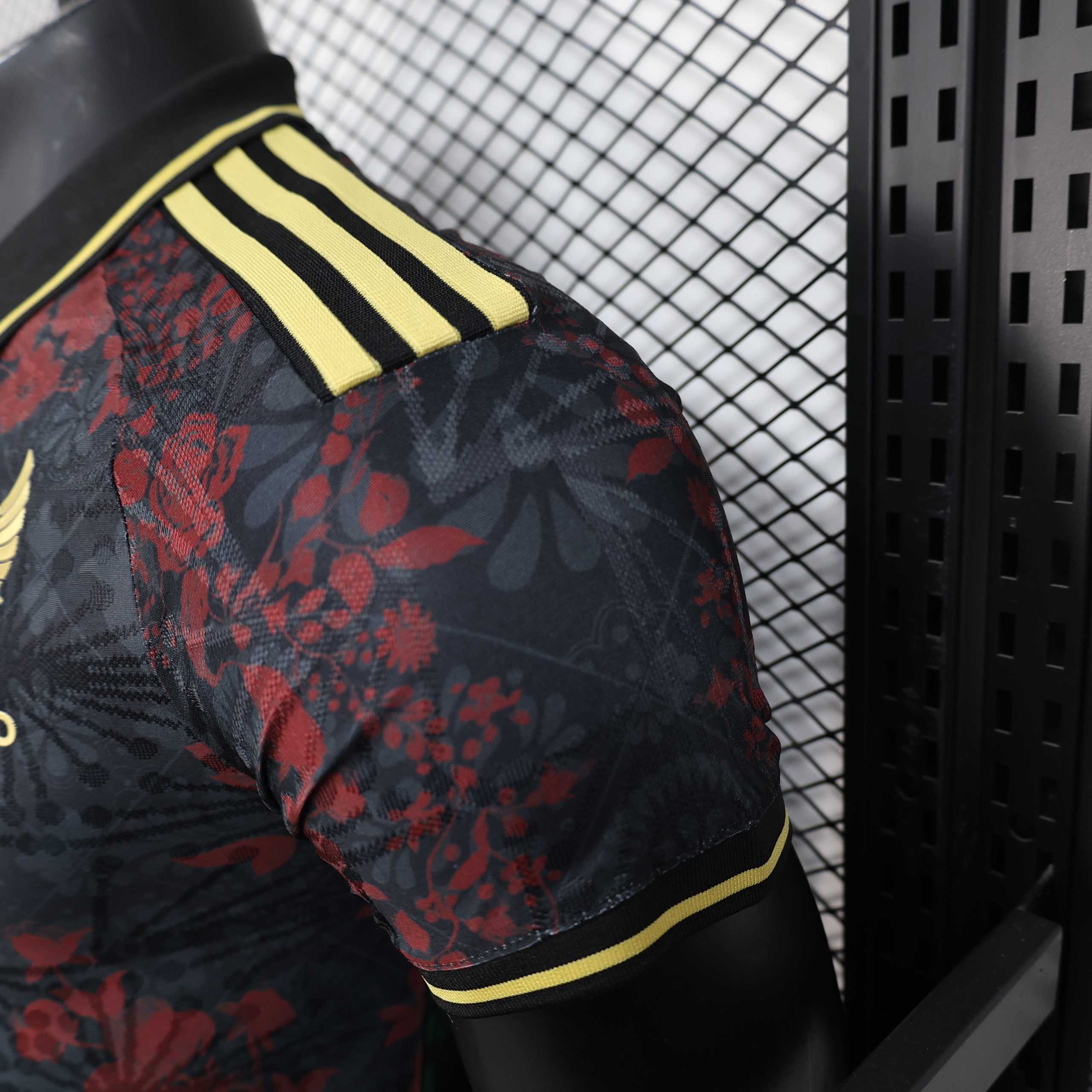 2025-26 Mexico Special Polo Black Player S-2XL - Image 4