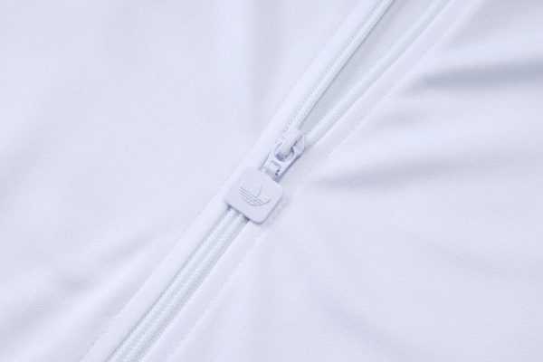 2025-26 Real Madrid White Adult long pull training suit S-2XL - Image 11