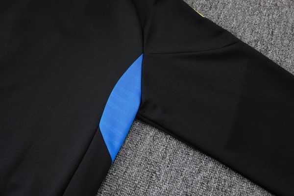 2025-26 Manchester United Black Adult long pull training suit S-2XL - Image 10