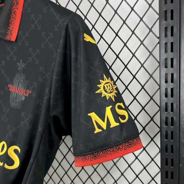 2025-26 AC Milan Black Green Special S-4XL - Image 3