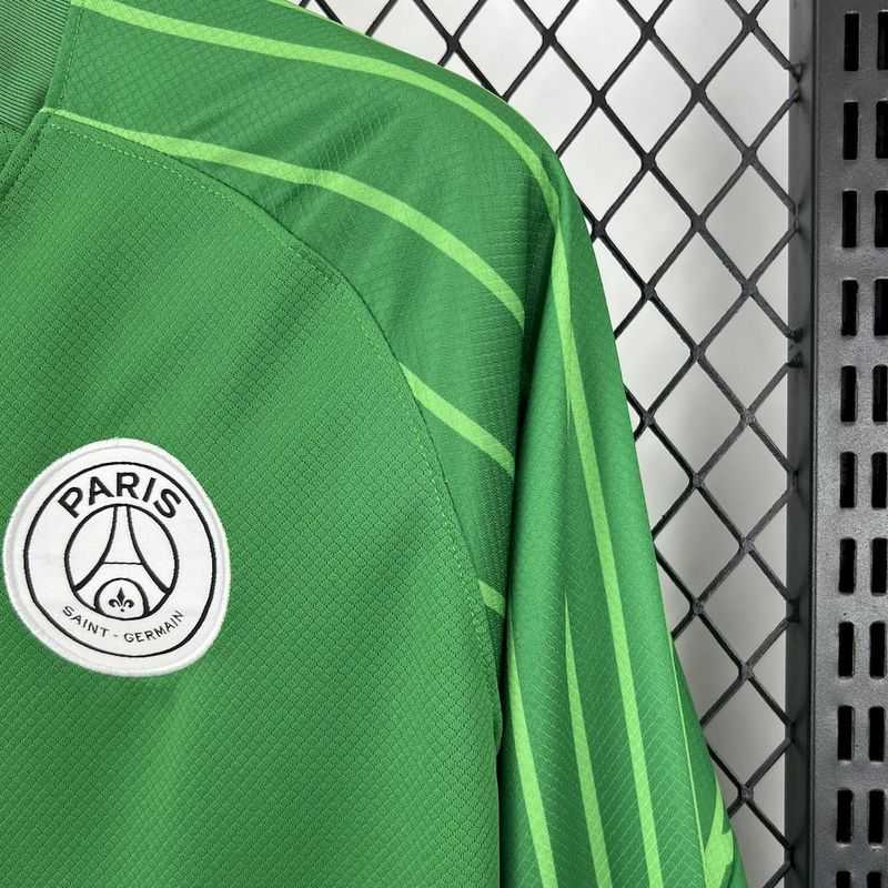 2025-26 Paris Long Sleeve Goleiro Green S-2XL - Image 3