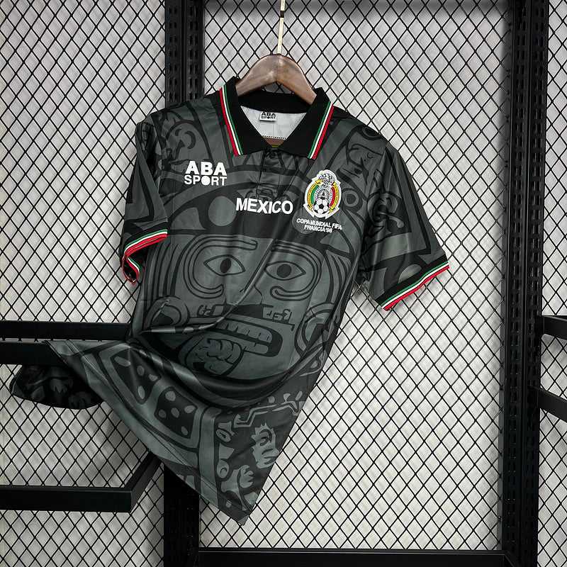 1998 Mexico Black Retro S-2XL