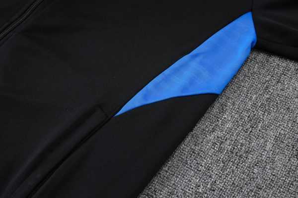 2025-26 Manchester United Black Adult long pull training suit S-2XL - Image 14