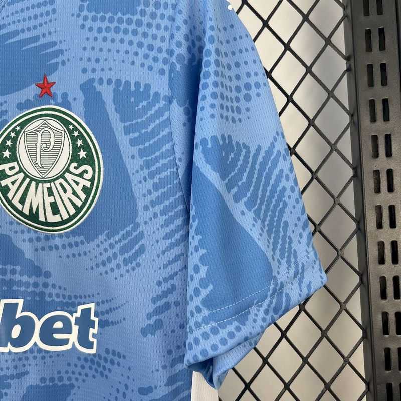 2025-26 Palmeiras Goalkeeper Blue S-4XL - Image 3