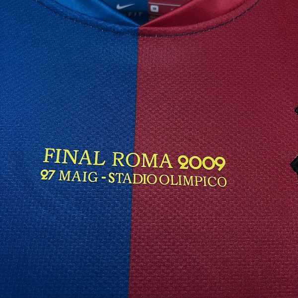2008-09 Barcelona Home Retro S-XXL - Image 4