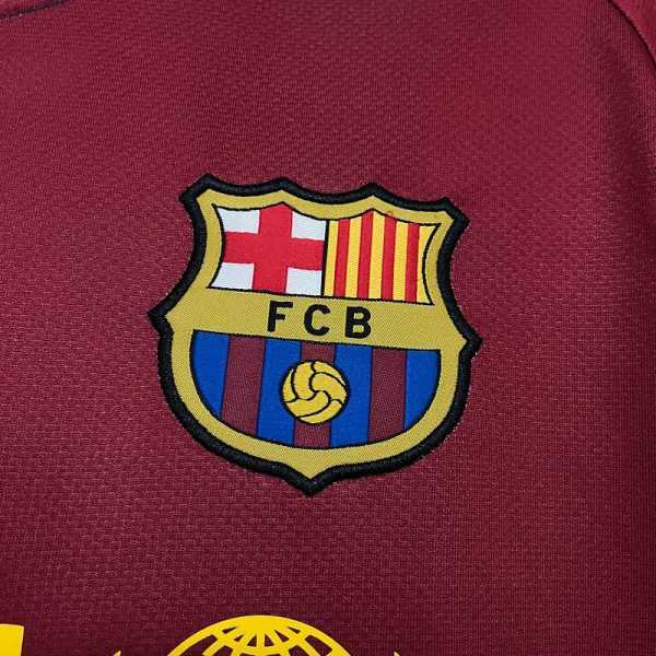 2008-09 Barcelona Home Retro S-XXL - Image 5