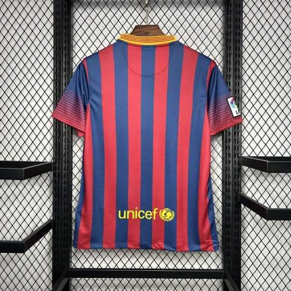 2013-14 Barcelona Home Retro S-XXL - Image 2