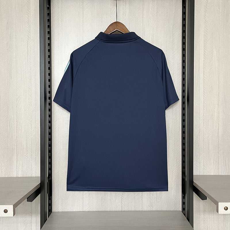 2025-26 Flamengo POLO Jersey Dark Blue S-4XL - Image 2