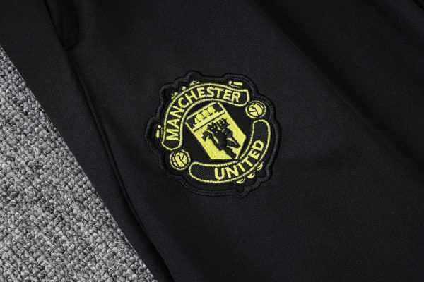 2025-26 Manchester United Black Adult long pull training suit S-2XL - Image 8