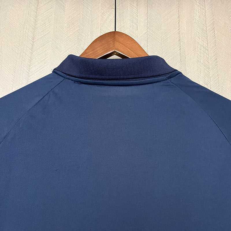 2025-26 Flamengo POLO Jersey Dark Blue S-4XL - Image 4