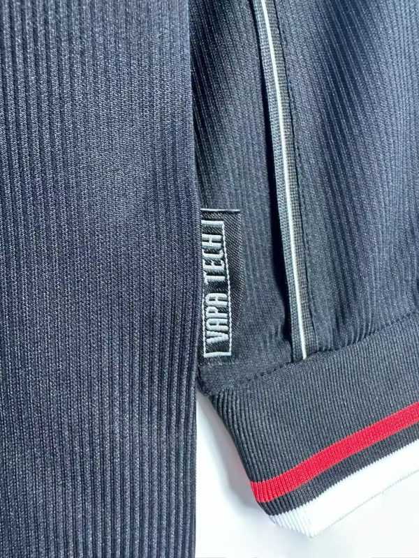 1998-99 Manchester United Black Long Sleeve S-2XL - Image 5