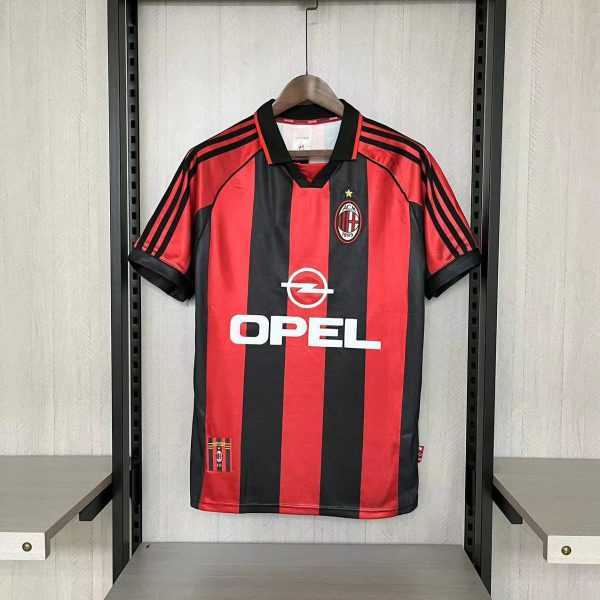 1998-99 AC Milan Home Retro S-2XL