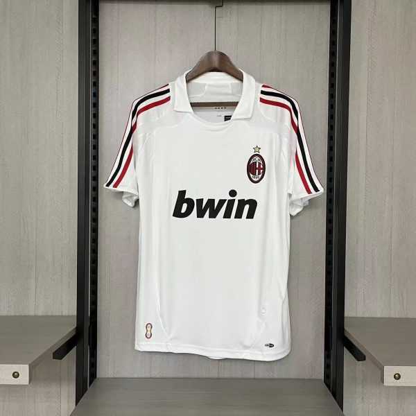 2007-08 AC Milan Away Retro S-2XL