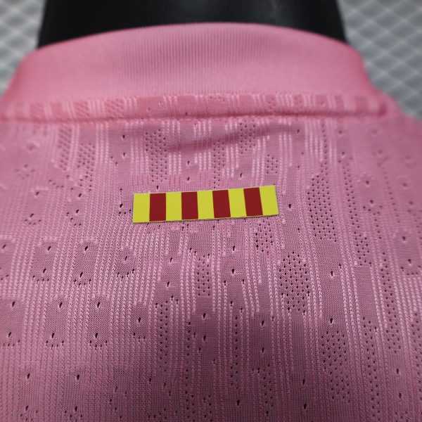 2025-26 Barcelona pink Player S-XXL - Image 3