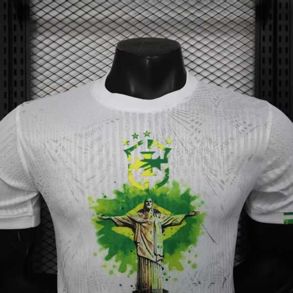 2025-26 Brazil Special White Payer S-2XL - Image 3