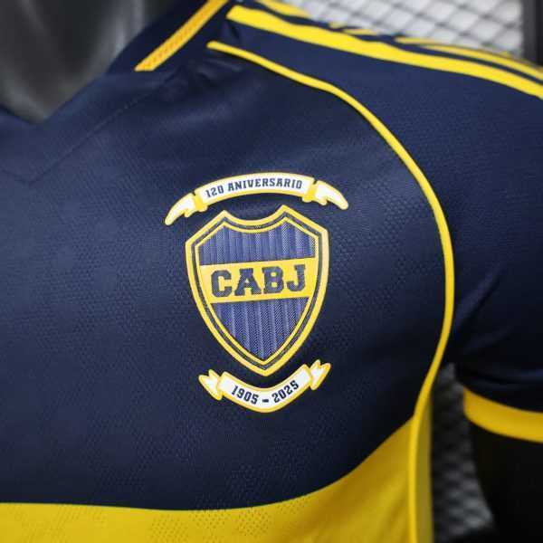2025-26 Boca Juniors Home Player S-2XL - Image 3