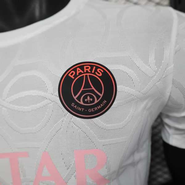 2025-26 Paris Special White-Pink Player S-2XL - Image 3